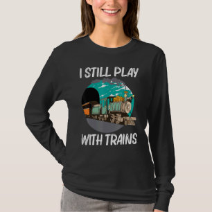 T-shirt Belle locomotive à vapeur pour hommes femmes train