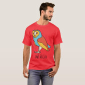 T-shirt Belle Nuit de hibou (Devant entier)