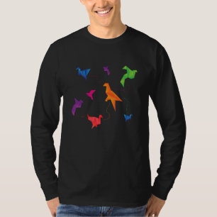 T-shirt Belle Origami Origami Style Vintage Japonais