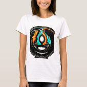 T-shirt Belle perles Abstraites Imprimer (Devant)