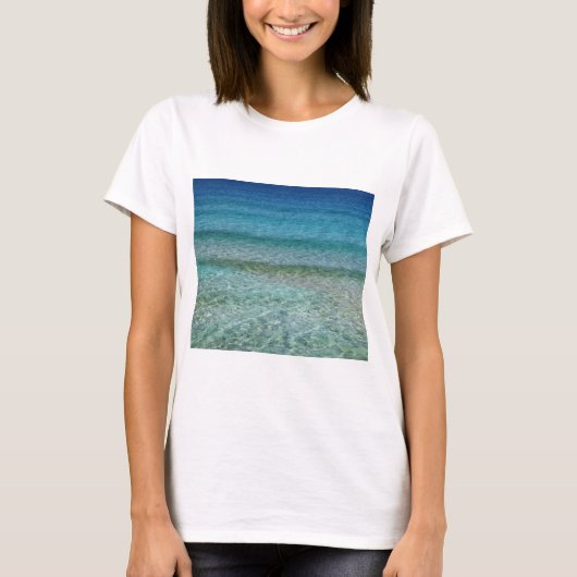 T-shirt Belle plage de sable (Devant)