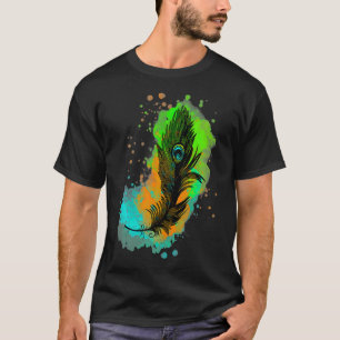 T-shirt Belle plume estivale