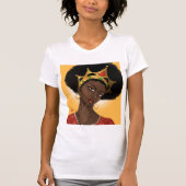 T-shirt Belle Reine noire (Devant)