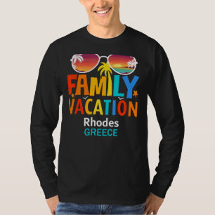 T-shirt Belle Rhodes Island Correspondances Vêtements Fami