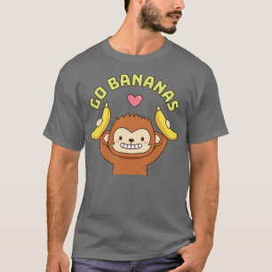 T-shirt Belle singe Go Bananes