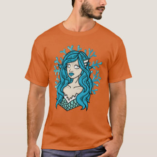 T-shirt Belle Sirène Imaginaire Créature Lover Fille cadea