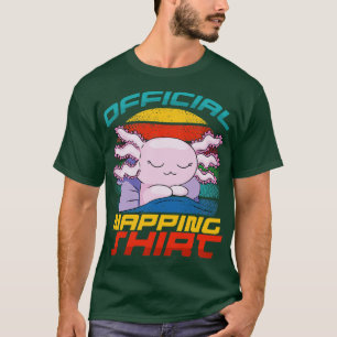 T-shirt Belle Sleeping Axolotl Nap Alotl Napping Kawaii Ax