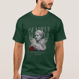 T-shirt Belle statue grecque Graphique vintage esthétique