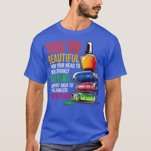 T-shirt Belle technicienne de l'ongle Artiste manicuriste
