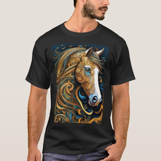 T-shirt Belle tête de cheval (Devant)