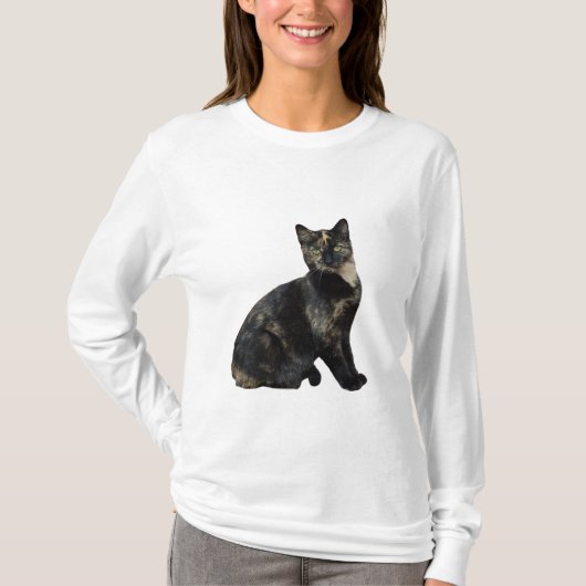 T-shirt Belle Tortie Chat, Tortoiseshell, Chat, Kitten (Devant)