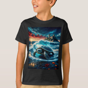 T-shirt Belle Tortue aux couleurs
