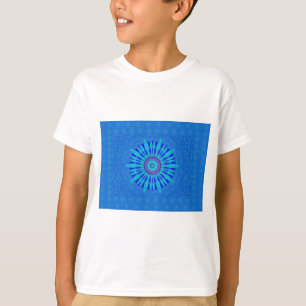 T-shirt Belle Tradition Bleu motif vectoriel art des