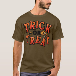 T-shirt Belle Trick Ou Traiter Costume De Bonbons D'Hallow
