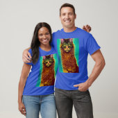 T-shirt belle un chat coon principal Oversize (Unisexe)