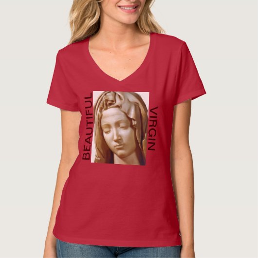 T-SHIRT BELLE VIRGIN (Devant)