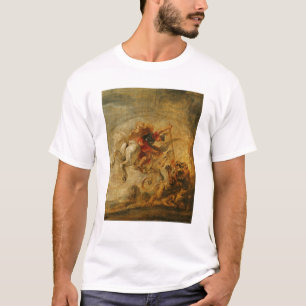 T-shirt Bellerophon montant Pegasus combattant les
