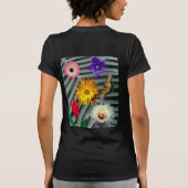 T-shirt Belles fleurs et papillon (Dos)