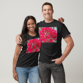 T-shirt Belles fleurs rouges superbes (Unisexe)