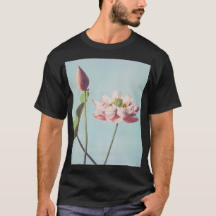 T-shirt Belles impressions photomécaniques de Lotus Flower