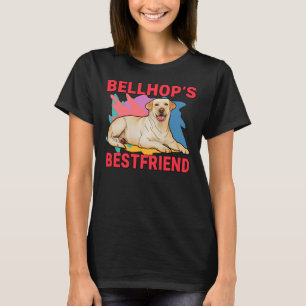 T-shirt Bellhop S Bestfriend Labrador Retriever Chien Mama