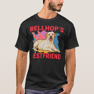T-shirt Bellhop S Bestfriend Labrador Retriever Chien Mama