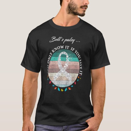 T-shirt Bells Palsy Warrior (Devant)