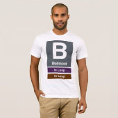 T-shirt Belmont (Devant entier)