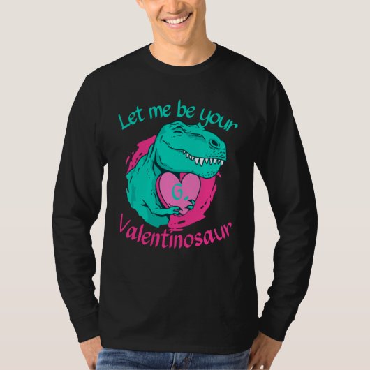 T-shirt Beloved G Initial Let me by your Valentines Day Di (Devant)