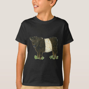 T-shirt "Beltie" Galloway ceinturé