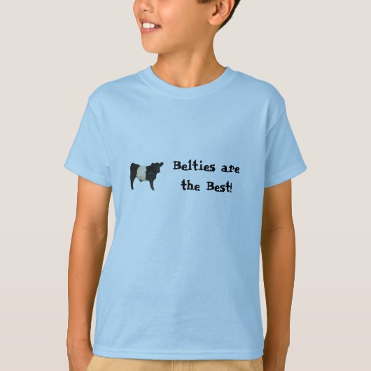 T-shirt Belties sont la meilleure vache ceinturée (Devant)