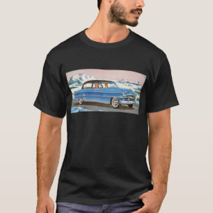 T-shirt belvédère de Plymouth des années 1950