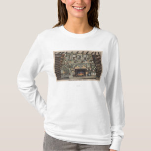 T-shirt Bemidji, manganèse - vue de la cheminée des éta
