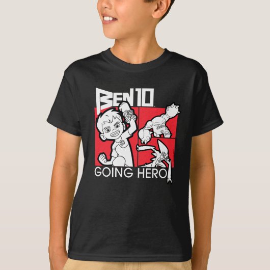T-shirt Ben 10 Going Hero (Devant)