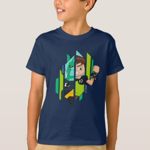 T-shirt Ben 10 Transformation de l'ADN de Diamondhead