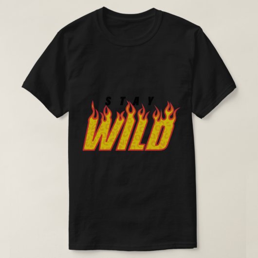 T-shirt Ben Azelart Merch Ben Azelart Restez en feu sauvag (Design devant)