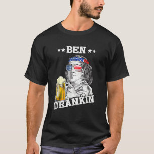 T-shirt Ben Drankin 4 juillet Américain