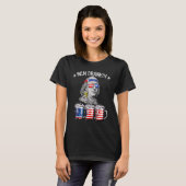 T-shirt Ben Drankin 4 juillet Benjamin Franklin Beer Ame (Devant entier)