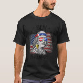 T-shirt Ben Drankin 4 juillet Benjamin Franklin Hommes Fem (Devant)