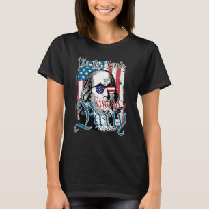 T-shirt Ben Drankin 4 juillet Nous, Les Gens, Aimons Parta