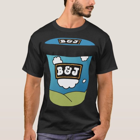T-shirt Ben Et Jerrys, Pour Les Trending Graphiques De Tai (Devant)