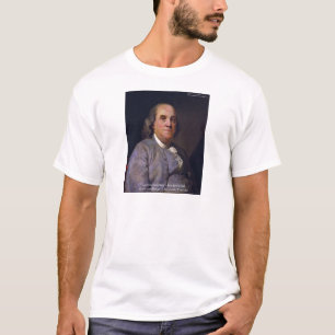 T-shirt Ben Franklin "Aimez Votre Neibhbor Mais..." Cadeau