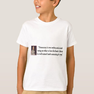 T-shirt Ben Franklin Sur Le Contrôle Des Armes À Feu