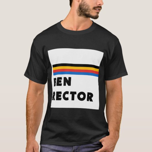 T-shirt Ben Rector Retro (Devant)