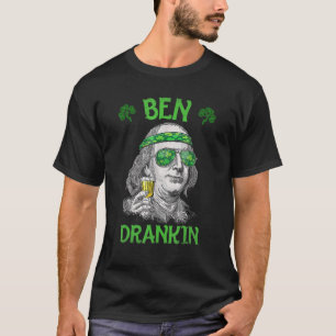 T-shirt Ben St Patrick's Day Benjamin Franklin