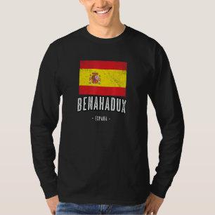 T-shirt Benahadux Espagne Es Drapeau Ville Bandera Ropa