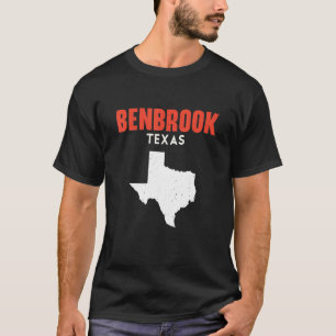 T-shirt Benbrook Texas États-Unis État Amérique Voyage Tex