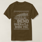T-shirt Bend Over And Ill Show You Funny Matching Couple C (Design devant)