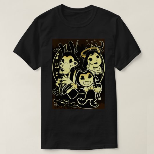 T-shirt Bendy Boris et Alice   (Design devant)