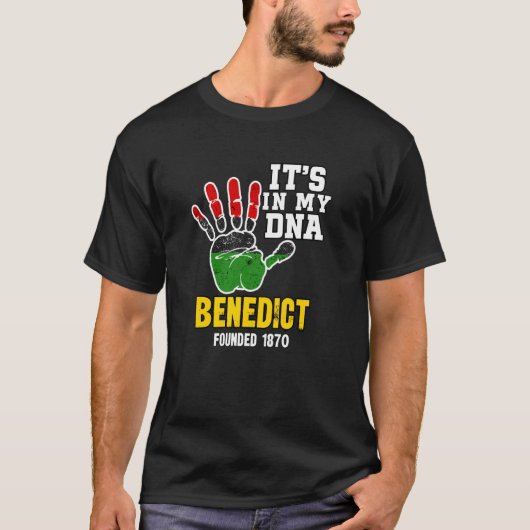 T-shirt Benedict, BC, Souvenir HBC Conception (Devant)